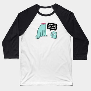 Headless Cat Baseball T-Shirt